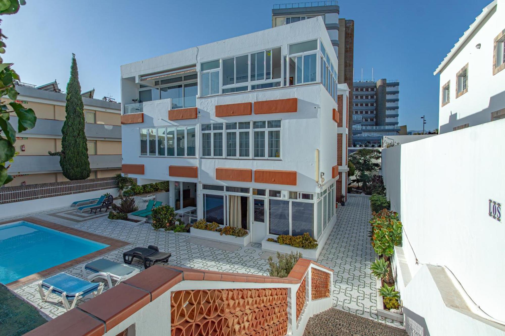Apartamento Con Terraza Y Piscina En Playa Del Ing Playa del Ingles  Dış mekan fotoğraf