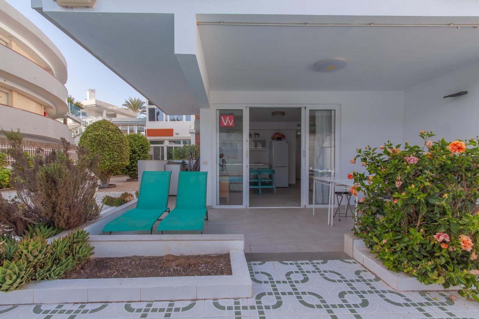 Apartamento Con Terraza Y Piscina En Playa Del Ing Playa del Ingles  Dış mekan fotoğraf