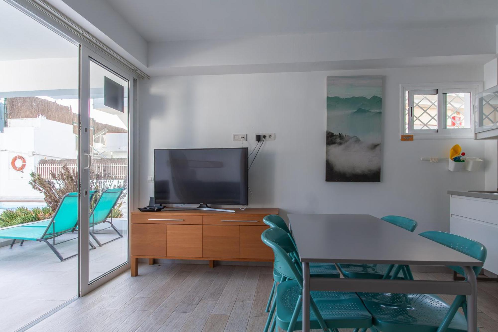 Apartamento Con Terraza Y Piscina En Playa Del Ing Playa del Ingles  Dış mekan fotoğraf