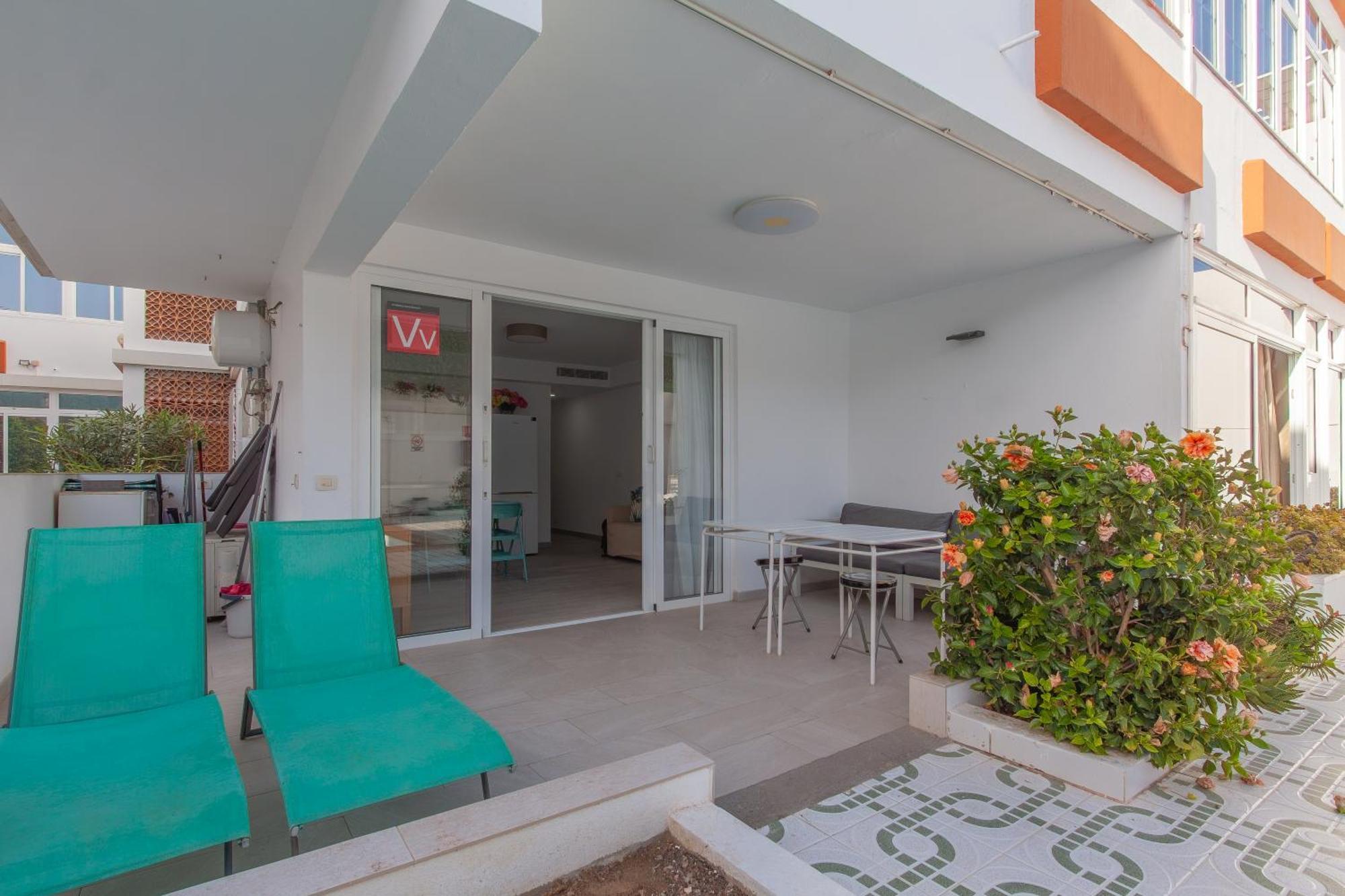 Apartamento Con Terraza Y Piscina En Playa Del Ing Playa del Ingles  Dış mekan fotoğraf